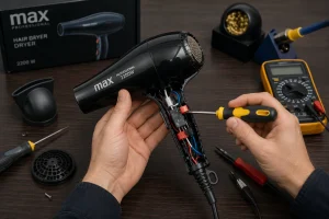 تعمیر و آموزش سشوار مکس max